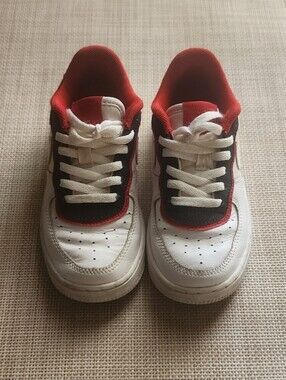 Nike Air Force 1 Double Layer, White Obsidian Red TD